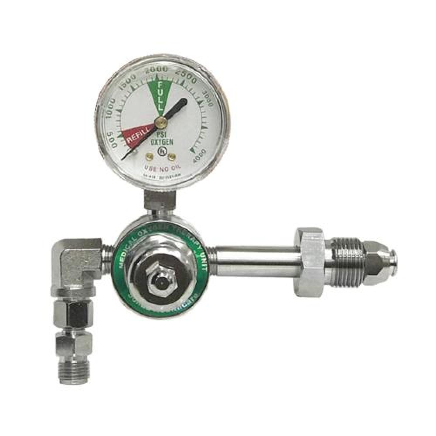 O2 Regulator Diaphragm With Elbow - Diss