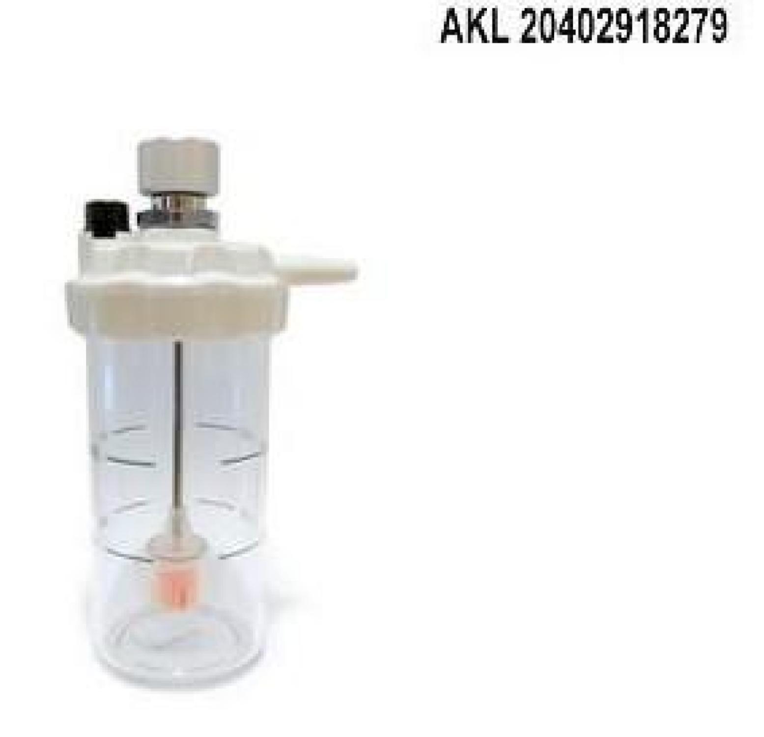 PAHSCO Twin Flowmeter Oksigen 0 -15 LPM FULL SET with Reusable Humidifier 135 ML and Adapter