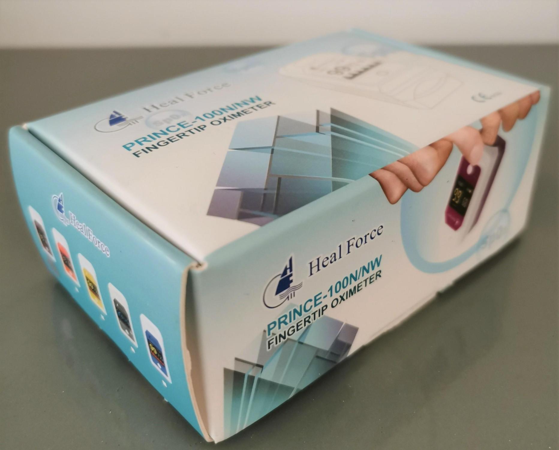 Fingertip Oximeter (Alat pengukur kadar Oksigen dalam Darah) / Oksimeter / Pulse Oximeter / SpO2 Monitor PRINCE-100N/NW