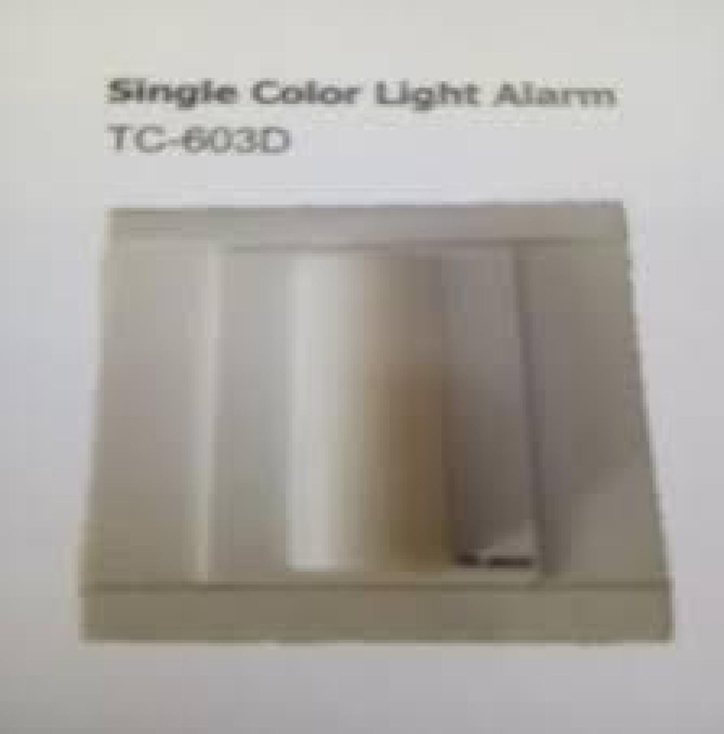 Single-Color Light Alarm Model No.TC-603D