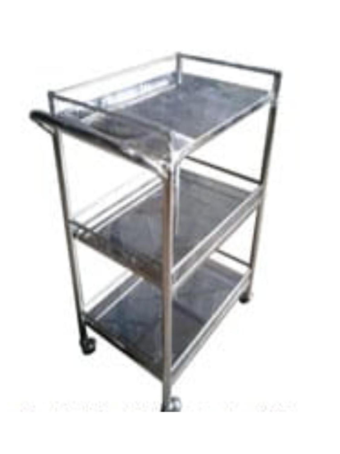 Troli instrumen 3 rak stainless
