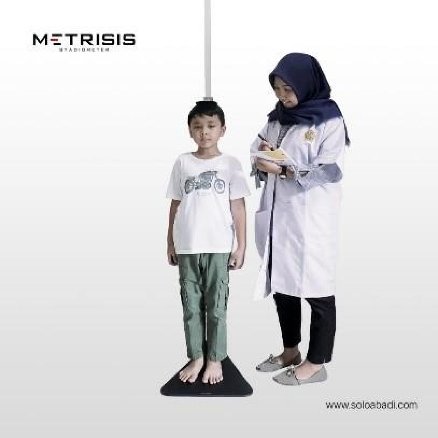 Alat Ukur Tinggi Tubuh Anak dan Dewasa 'Stadiometer' FREE TAS Untuk Medis Terbaik/Stature Meter