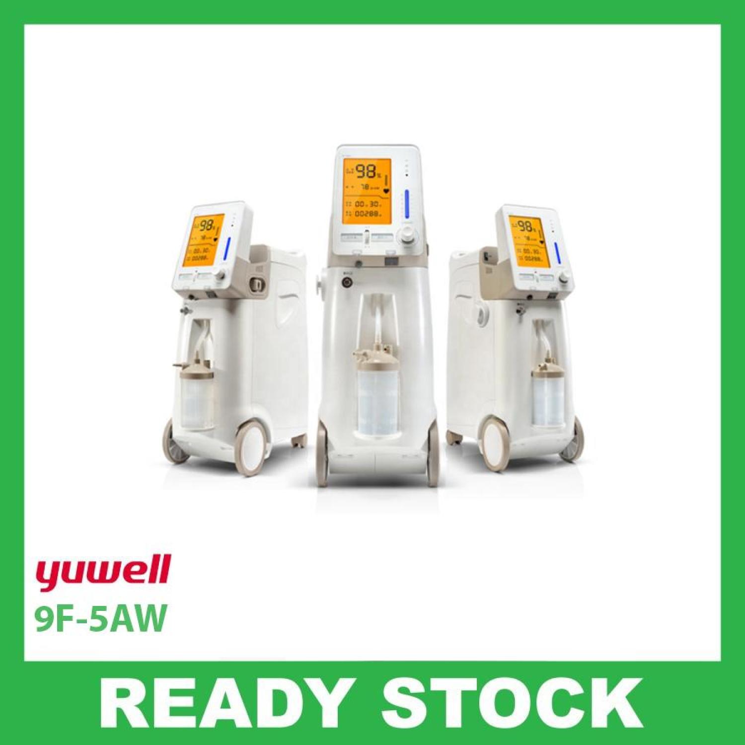 Yuwell 9F-5AW | Free Oxymeter | Mesin Oksigen 5L | Oxygen Concentrator