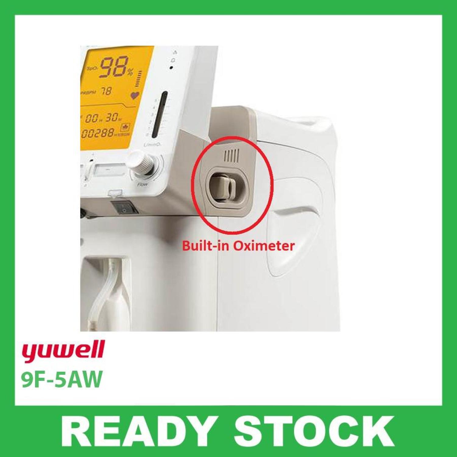 Yuwell 9F-5AW | Free Oxymeter | Mesin Oksigen 5L | Oxygen Concentrator