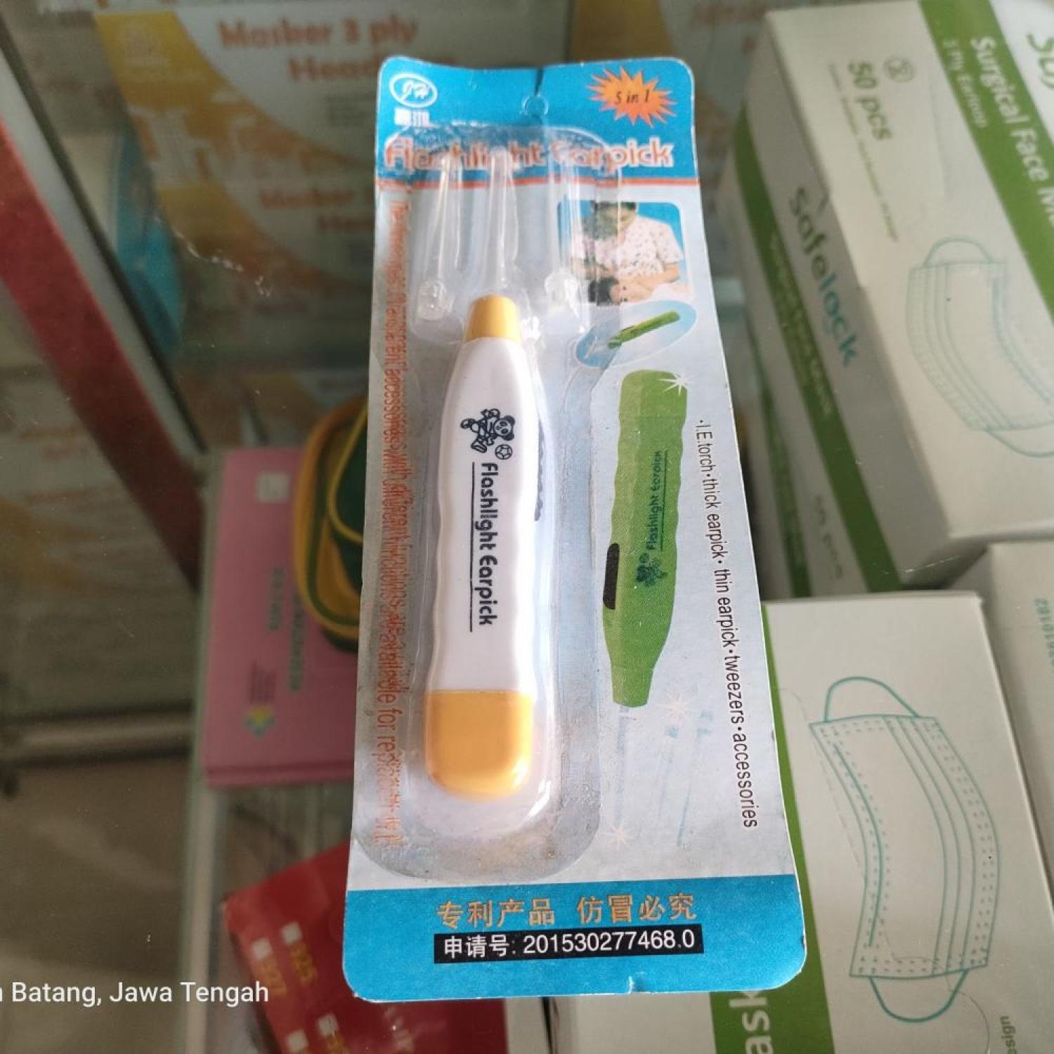 Earpick Pembersih Telinga LED