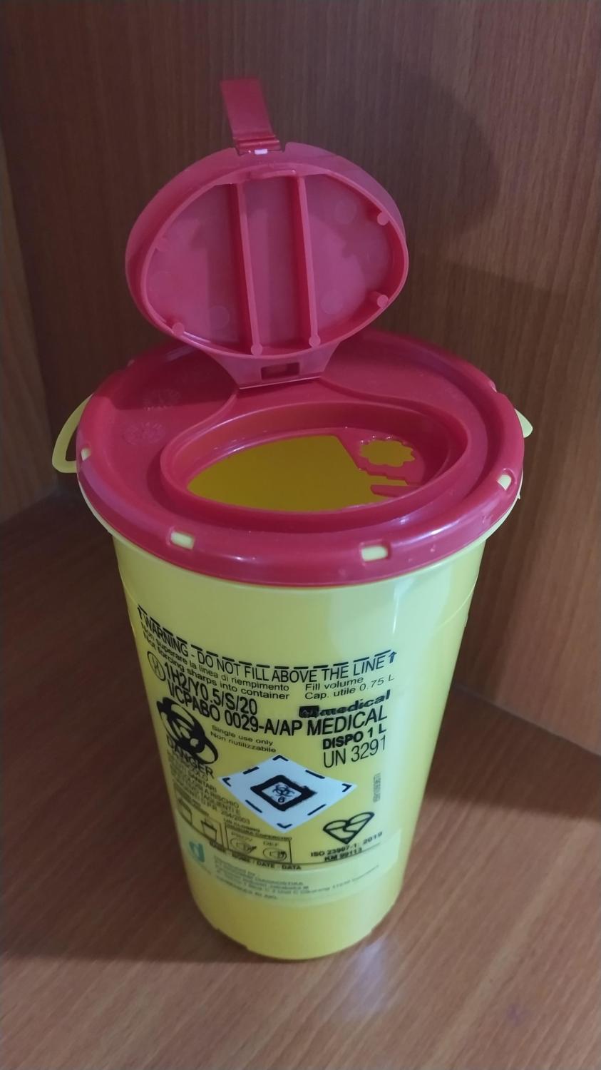 Sharp Container Dispo 1 L AP Medical