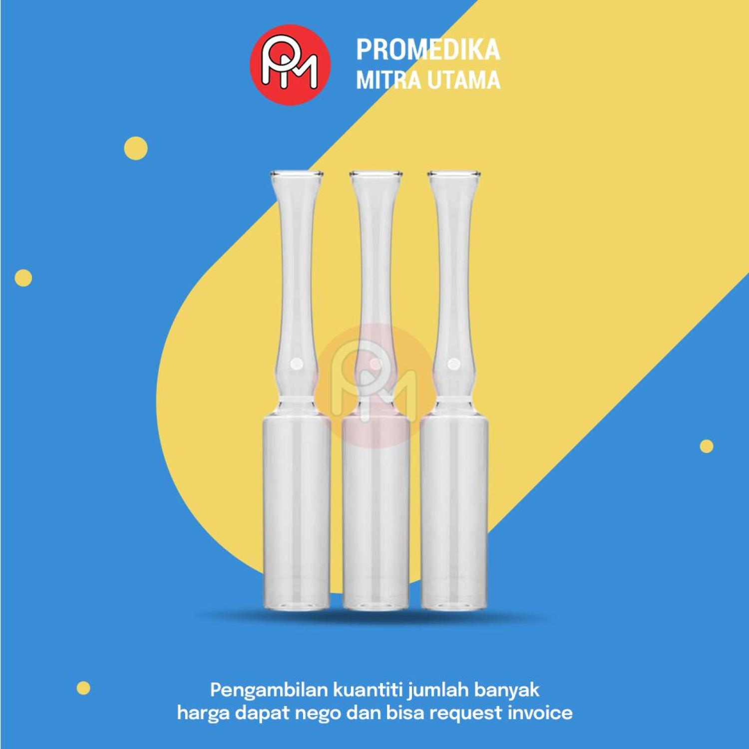 Ampul Kaca Transprant Ampul Botol
