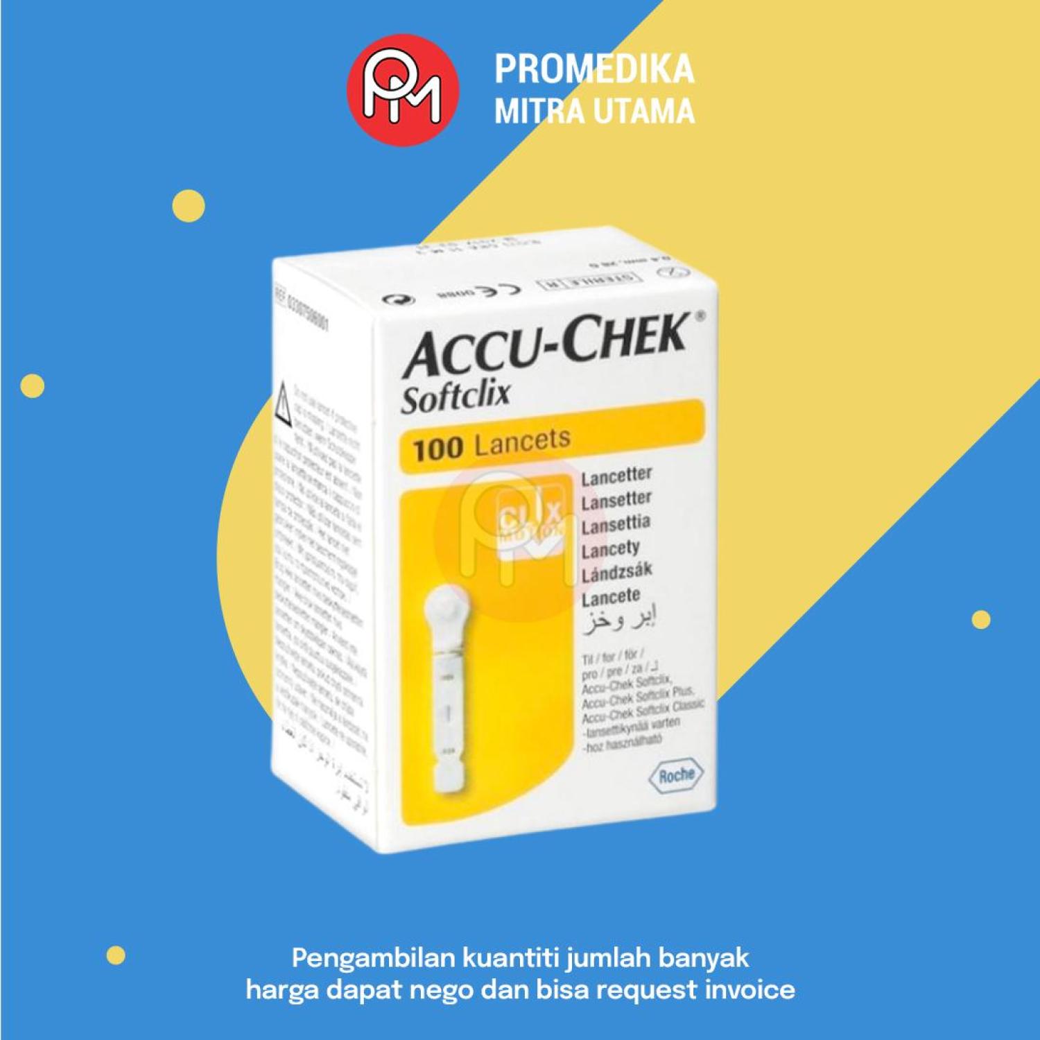 Accu check isi 100 lancets softclix