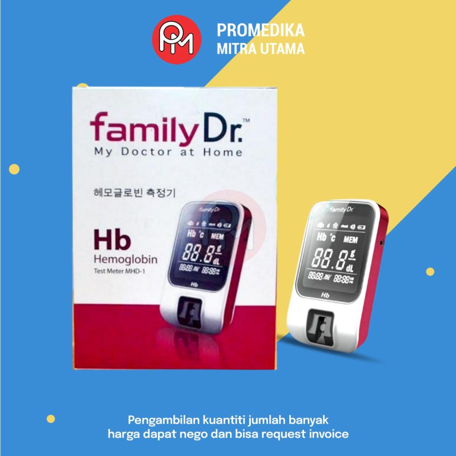 Alat Check Hemoglobin HB Family Doctor