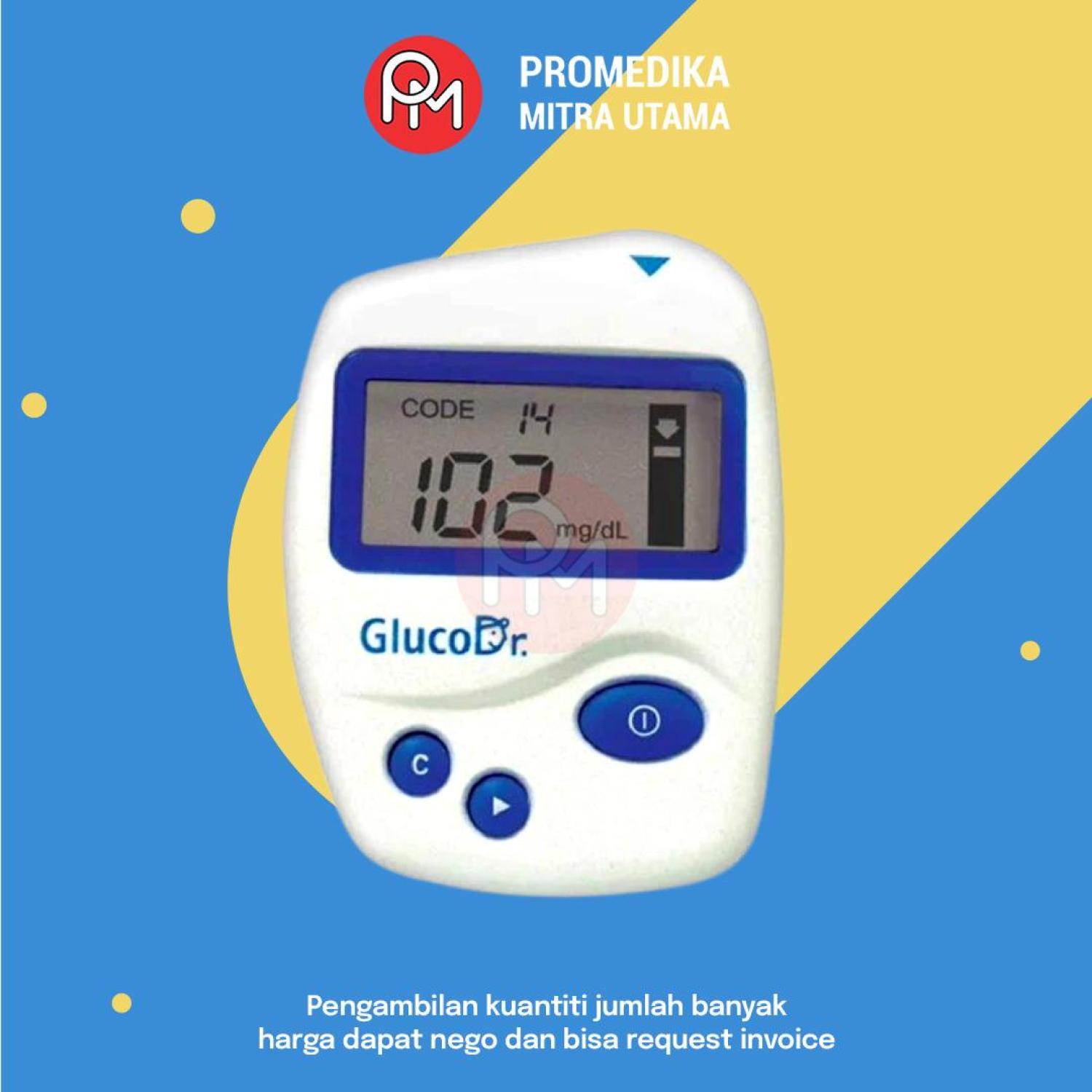 Alat cek gula darah /Alat Gluco Dr/ Alat Cek Glucosa