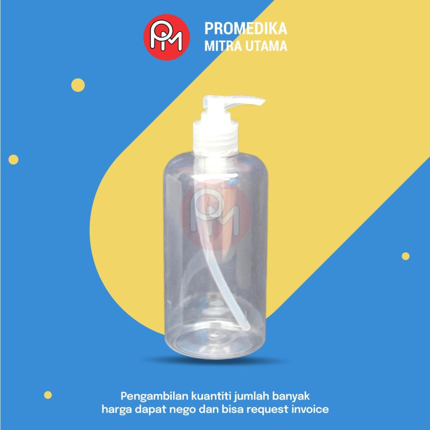 Botol Pump 500ml / Botol Plastik 500ml
