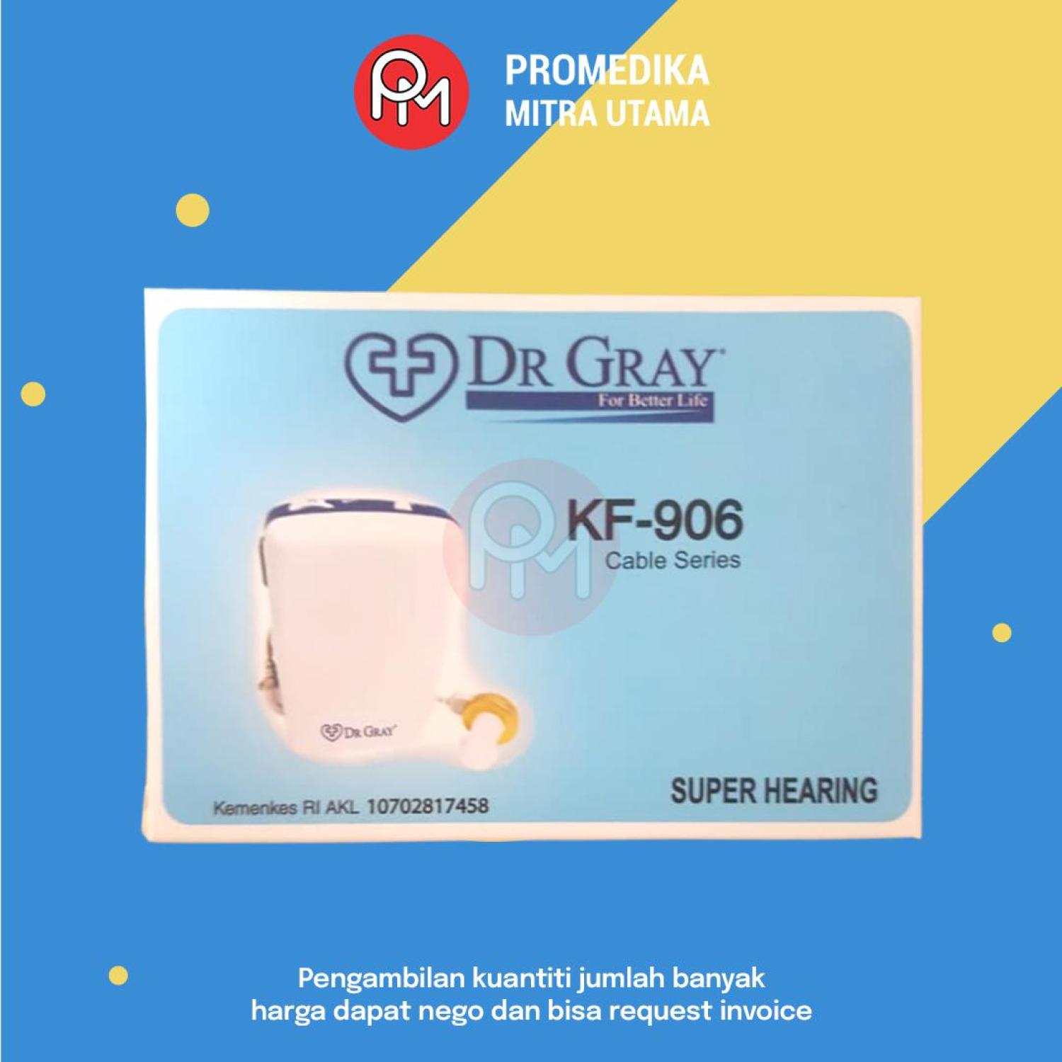 Hearing aid dr.grey KF 906 / Alat Bantu Dengar