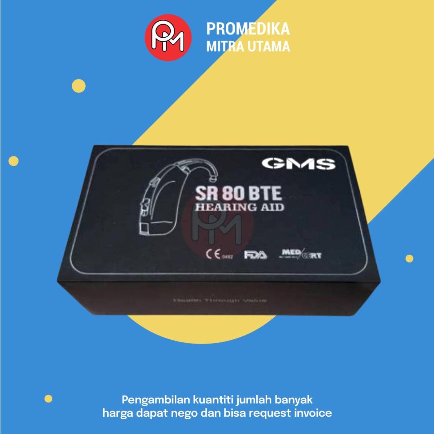 Alat Bantu Pendengaran - Hearing Aid SR 80 BTE