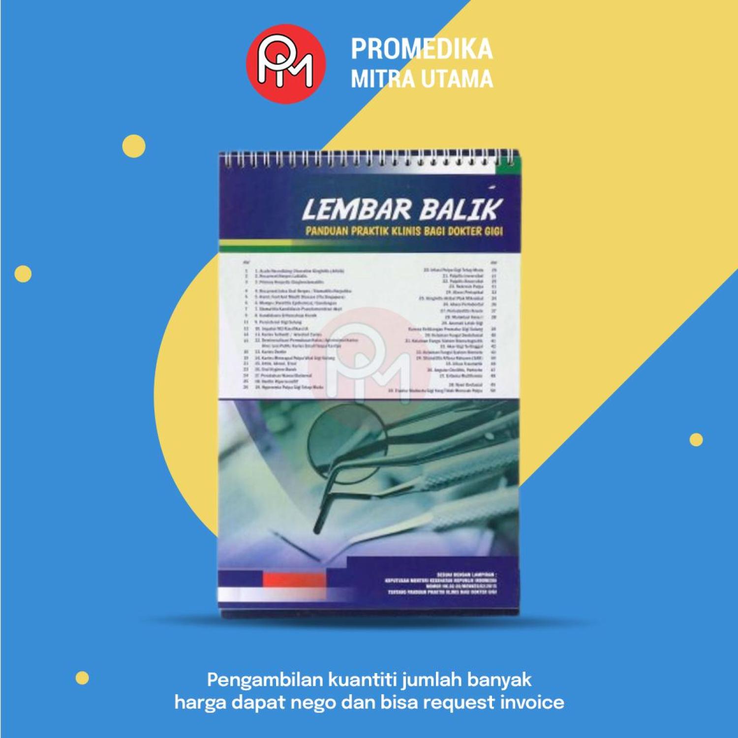 Lembar Balik Panduan Praktik Klinis Bagi Dokter Gigi