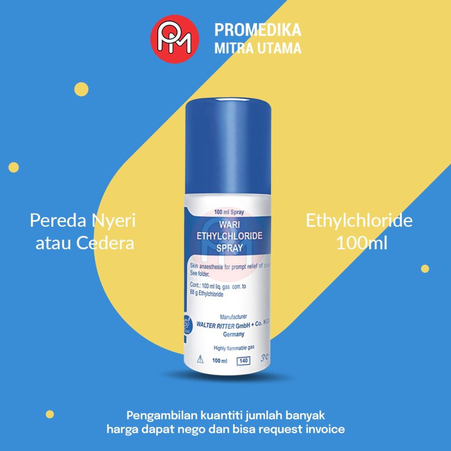 Chlorethyl Spray  100ml/Spray Pereda Nyeri atau Cedera