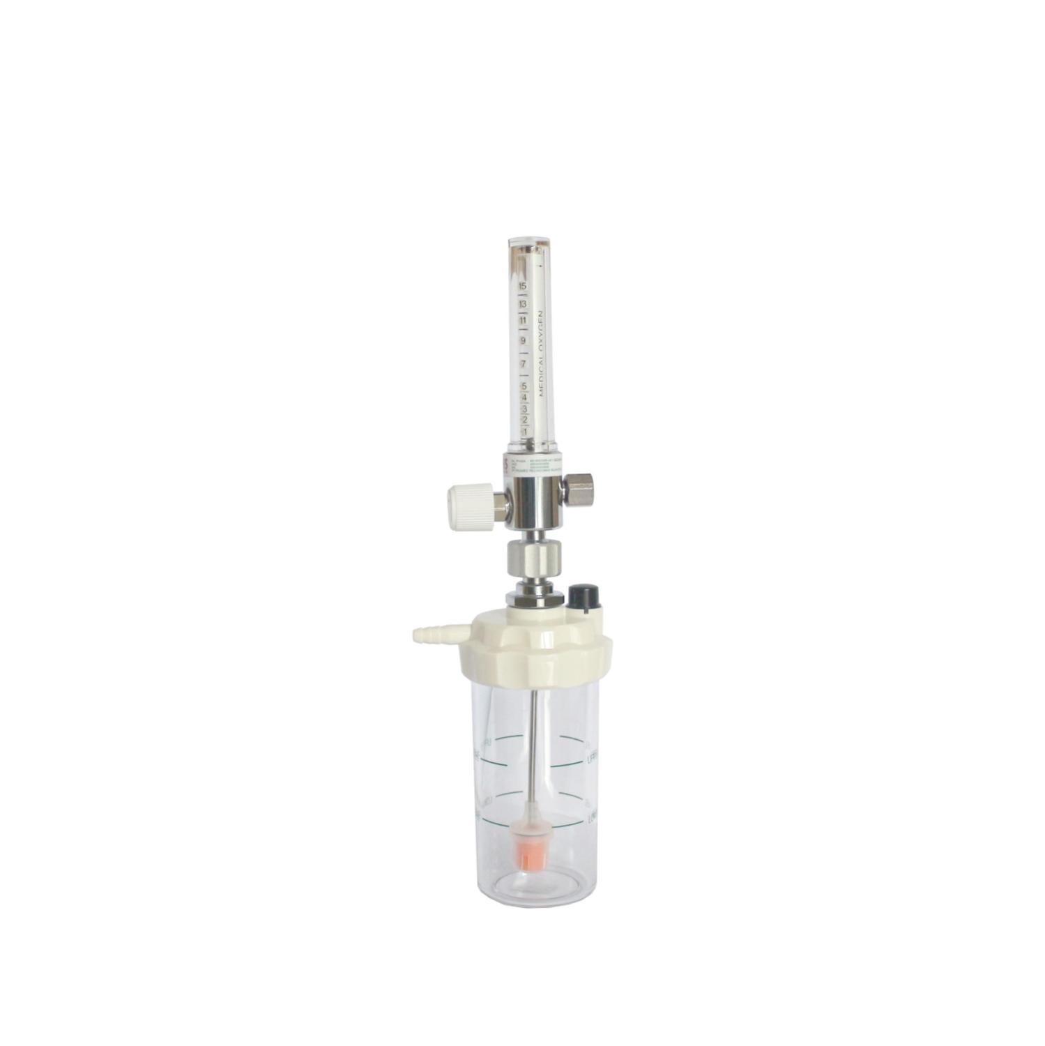 FRES FLOWMETER OKSIGEN DEWASA 0 - 15 LPM LENGKAP HUMIDIFIER 135ML