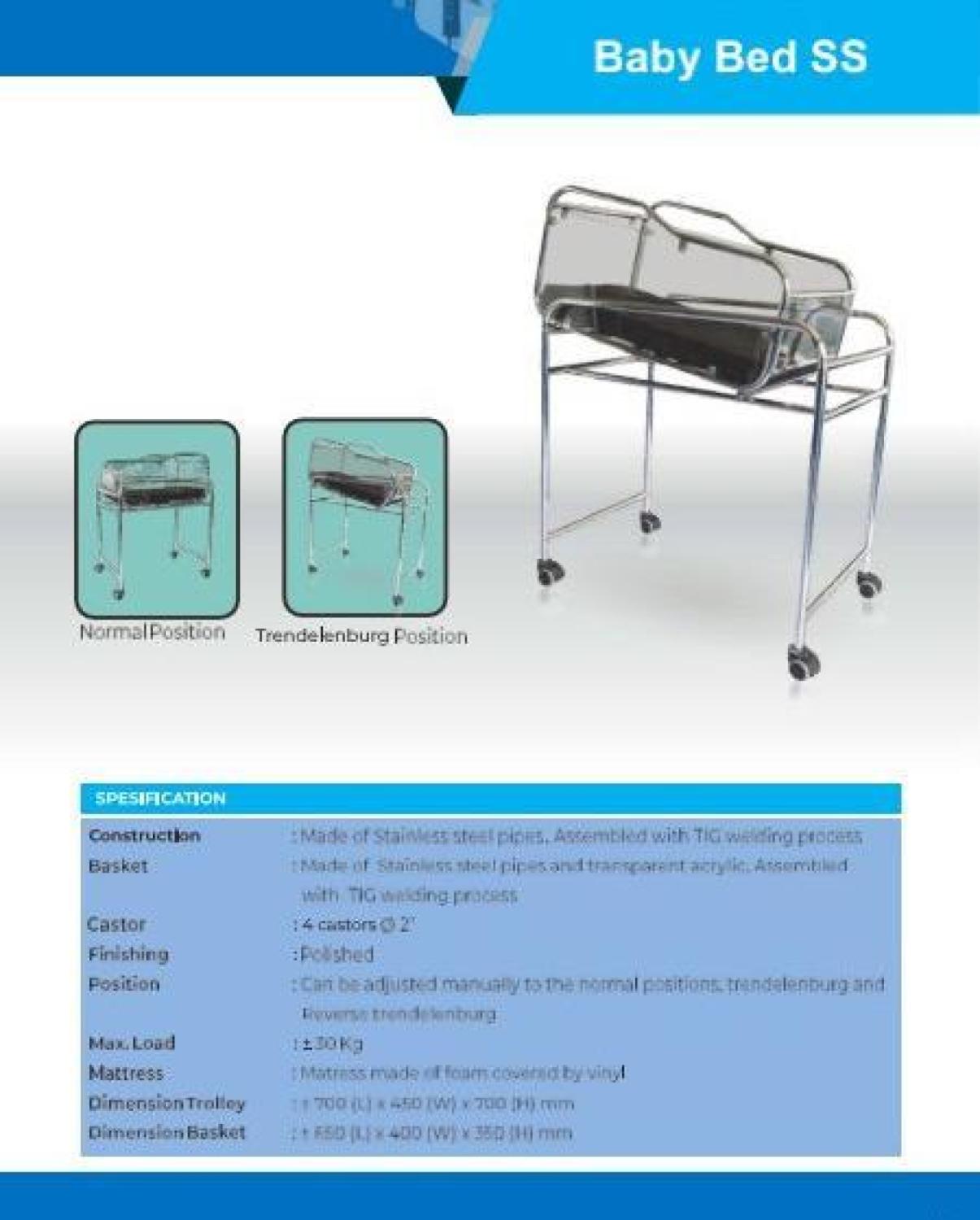 NEW!! LMJ Baby bed Hospital / Tempat tidur bayi / NOT FOR SALE - Baby Bed SS