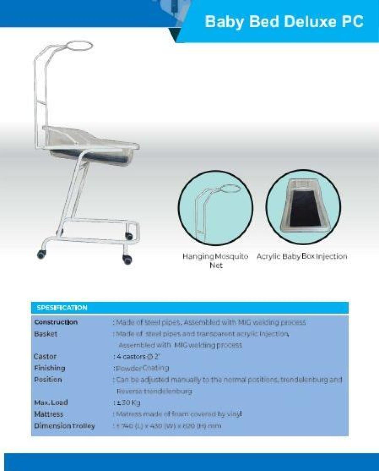 NEW!! LMJ Baby bed Hospital / Tempat tidur bayi / NOT FOR SALE - Bed Dulexe PC
