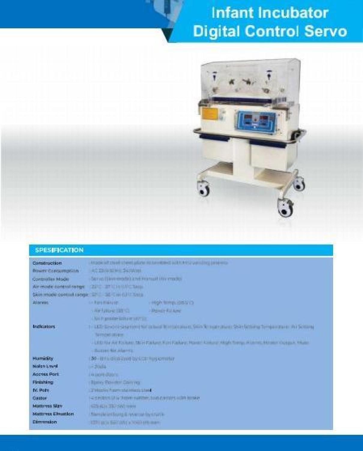 Infant Incubator LMJ Inkubator Digital - Baby Not for sale! - Digital Control Servo