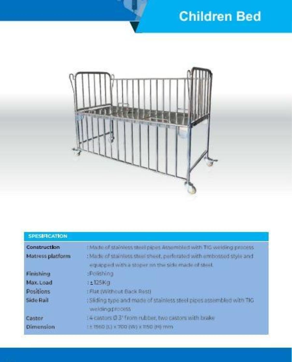 Children bed - Ranjang bayi hospital - Childern Bed