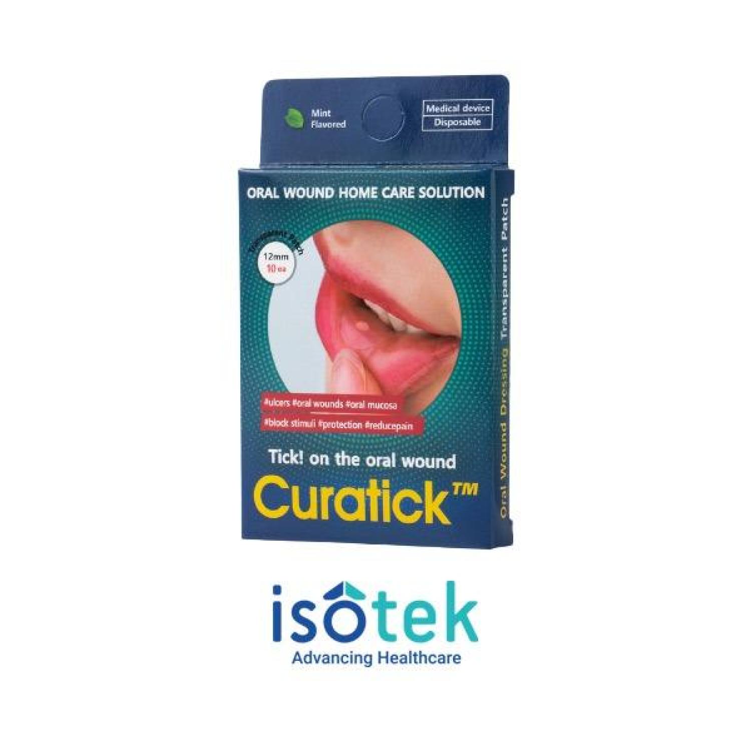 Obat Sariawan (Plester) CURATICK Oral Wound Dressing