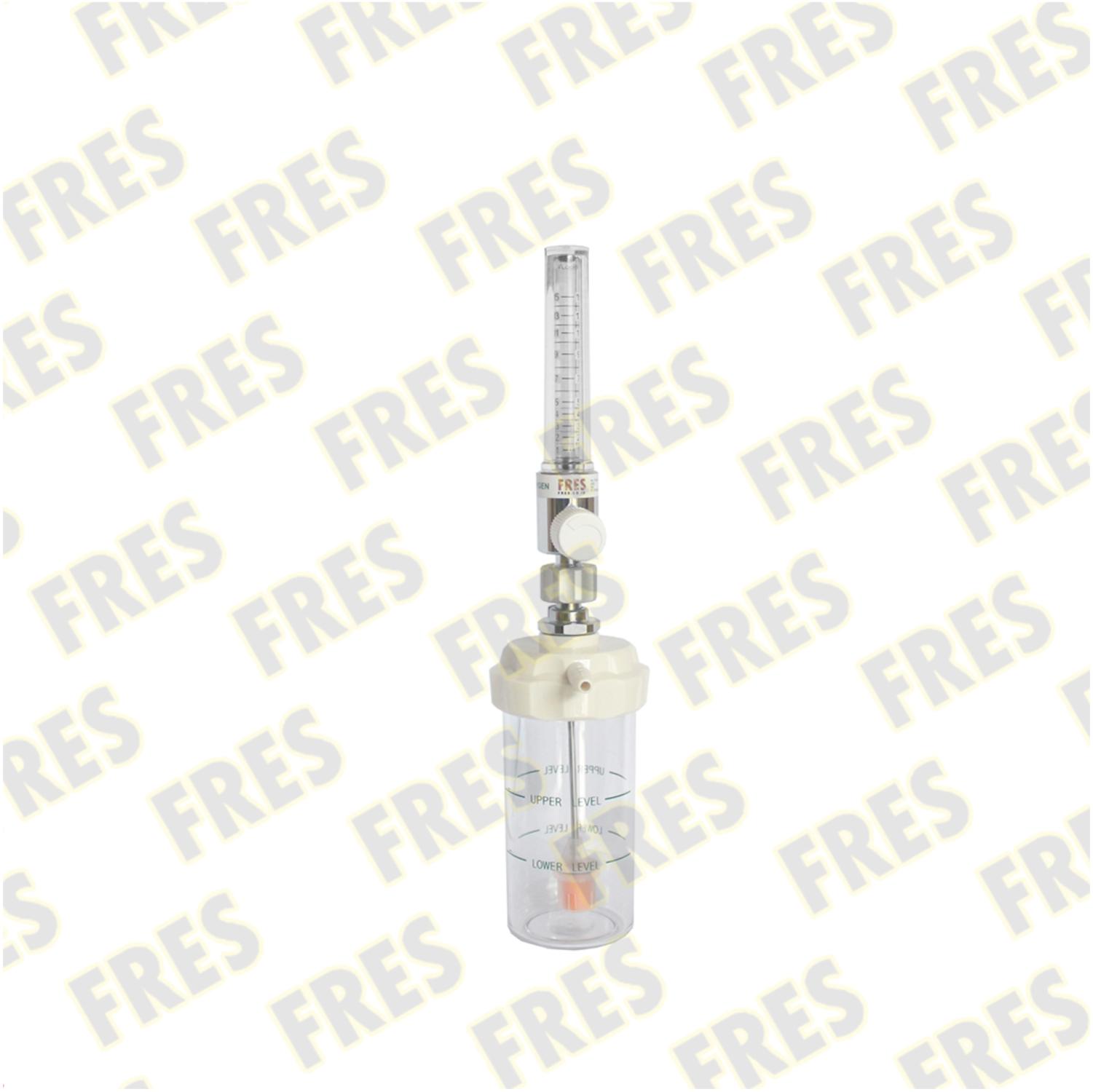 FRES FLOWMETER OKSIGEN DEWASA 0 - 15 LPM LENGKAP HUMIDIFIER 135ML