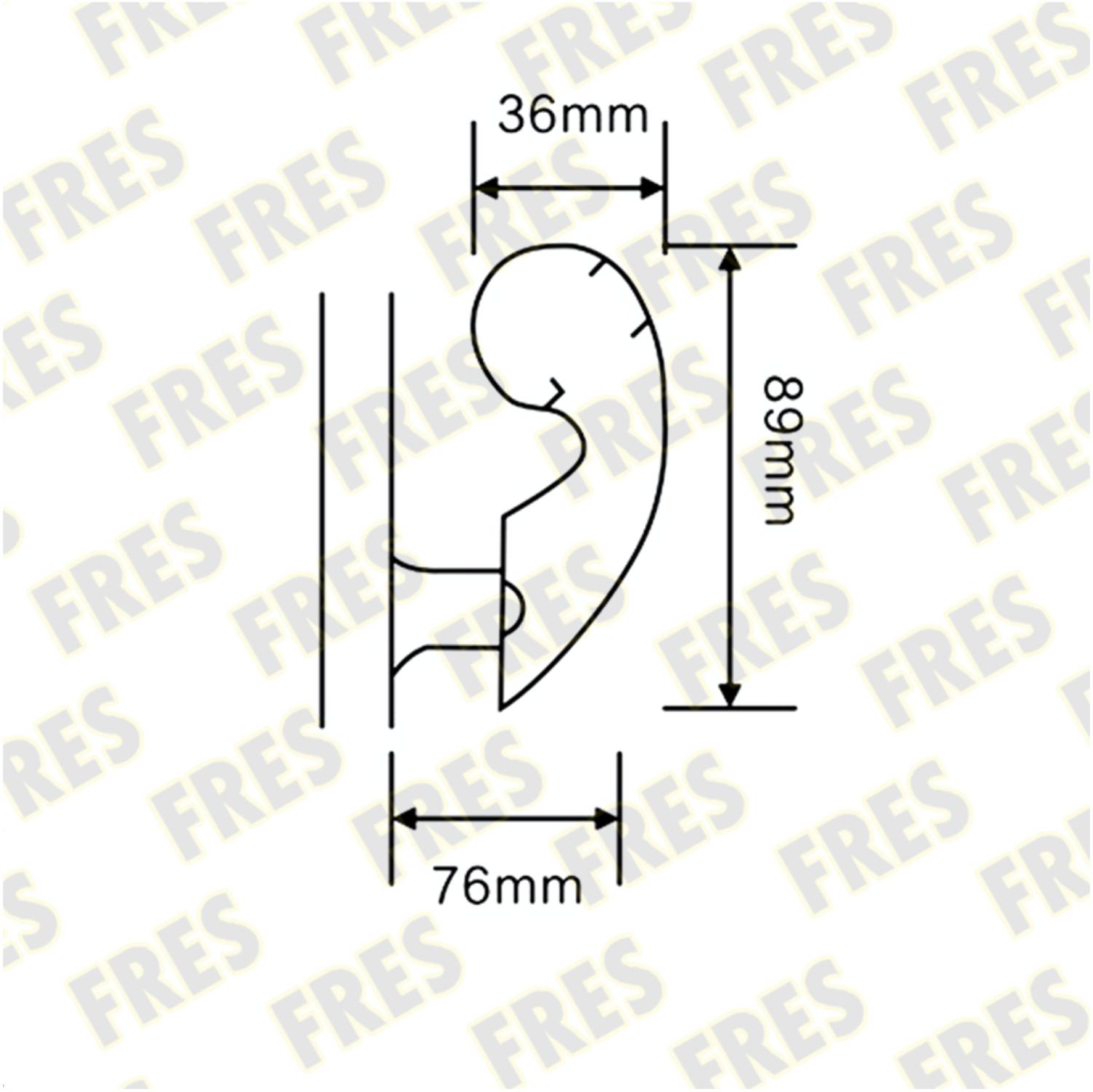 HANDRAIL TYPE XY89 (permeter) WARNA KREM