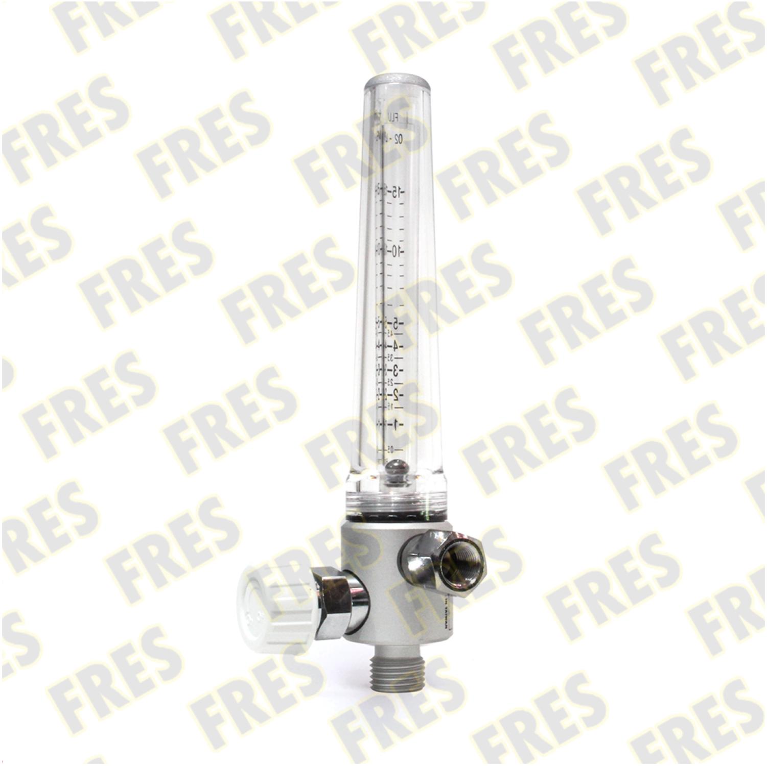 PAHSCO Flowmeter (Regulator) Oksigen 0-15 LPM (Adult /Dewasa) dengan Adapter/ Connector