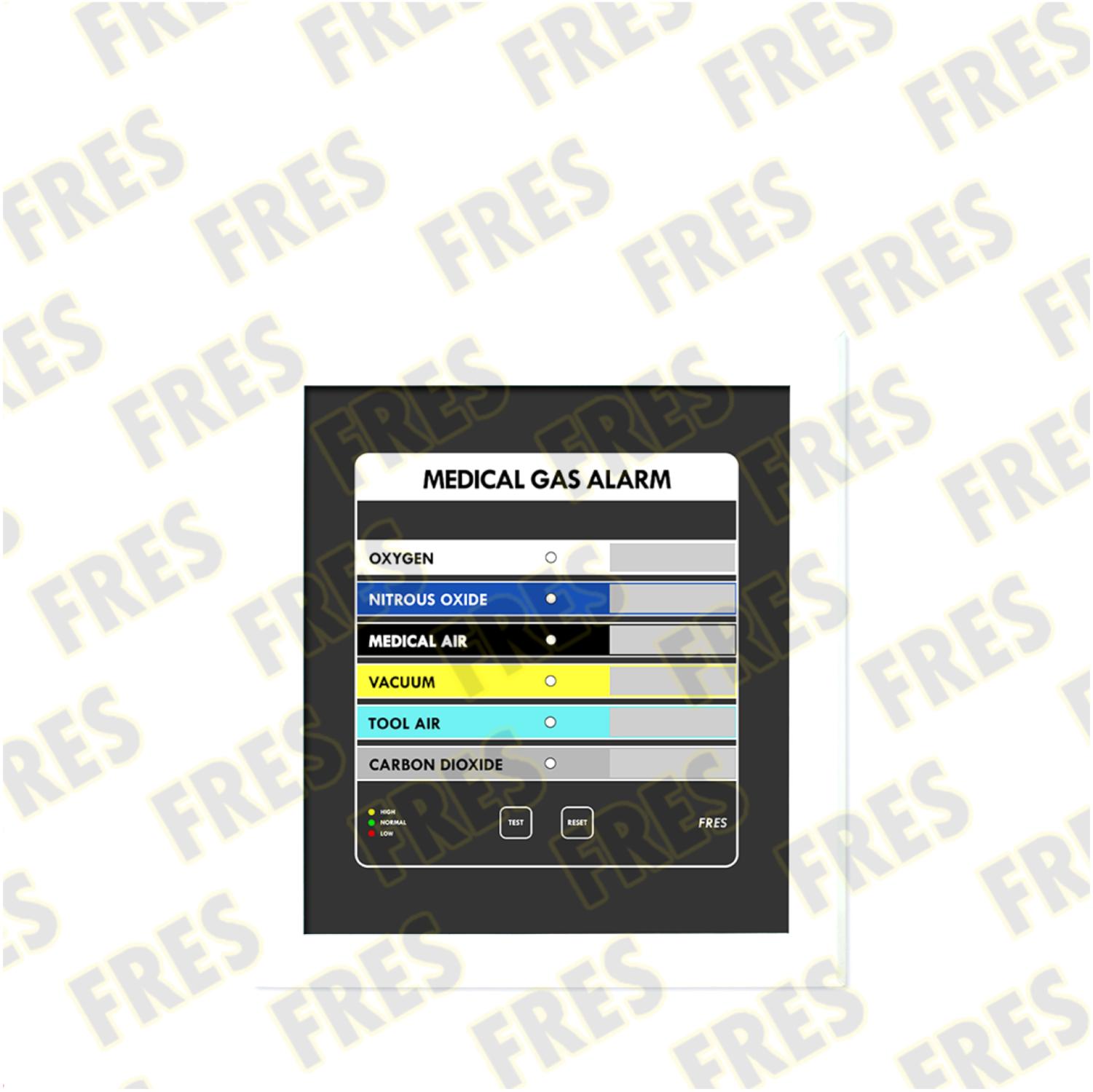 FRES AREA MEDICAL GAS ALARM SYSTEM 6-GAS