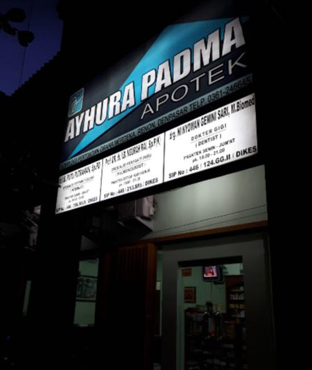 Apotek Ayhura Padma.
