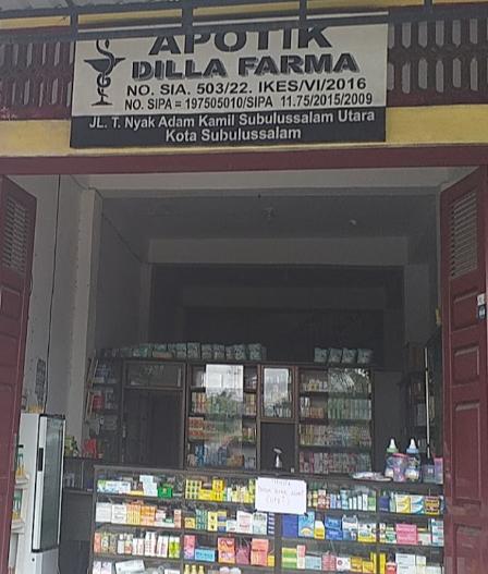 Apotek Dilla farma (Aceh)