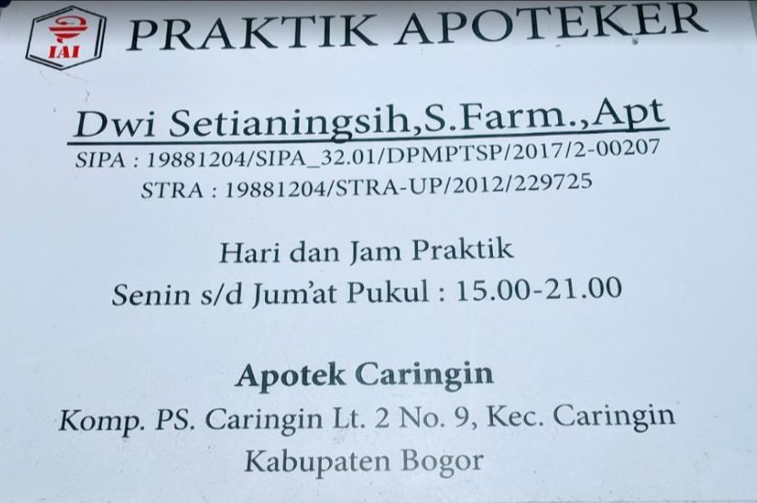 Apotek Caringin