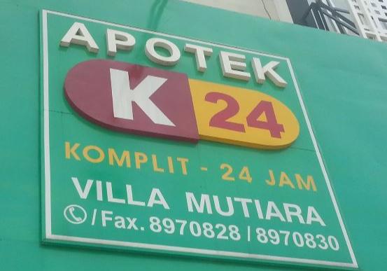 Apotek “ K24 Villa Mutiara “