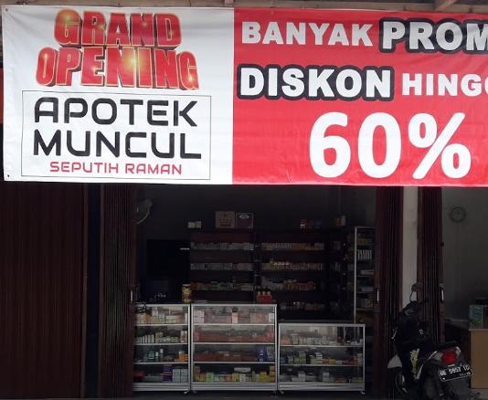 Apotek Muncul Seputih Raman
