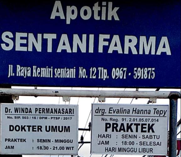 Apotek Sentani Farma