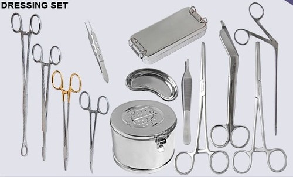 Jual DRESSING SURGICAL INSTRUMENT SET 9 ITEM dari TRIAS NATHOMI